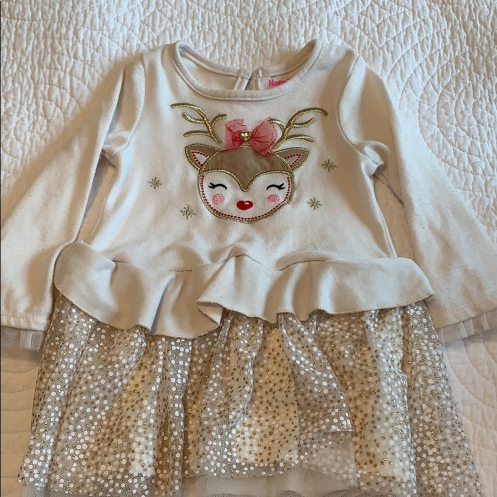 Nannette Rudolph sweater dress with tutu skirt